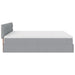 Cadru de pat otoman cu saltele Gri deschis 160x200cm Material - WALTI WALTI