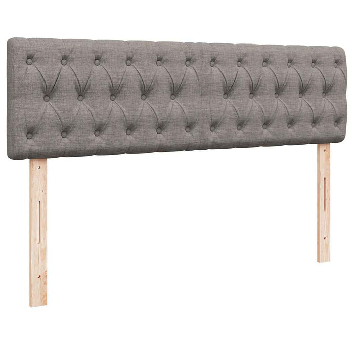 Cadru de pat otoman cu saltele Taupe 160x200cm Material - WALTI WALTI