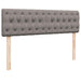 Cadru de pat otoman cu saltele Taupe 160x200cm Material - WALTI WALTI