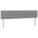 Cadru de pat otoman cu saltele Gri deschis 180x200cm Material - WALTI WALTI