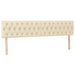 Cadru de pat otoman cu saltele crem 180x200cm stofa - WALTI WALTI