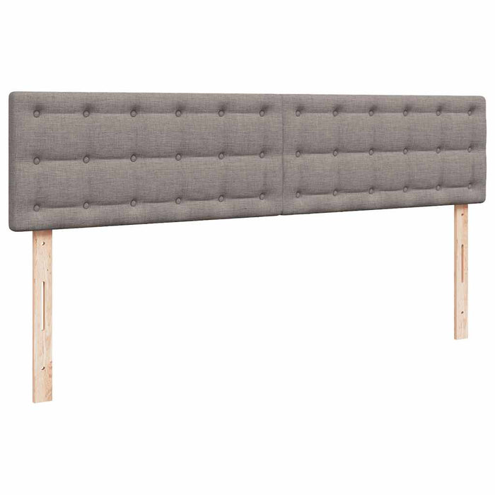 Cadru de pat otoman cu saltele Taupe 180x200cm Material - WALTI WALTI