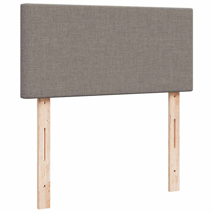 Cadru de pat otoman cu saltea Taupe 90x190cm Material - WALTI WALTI