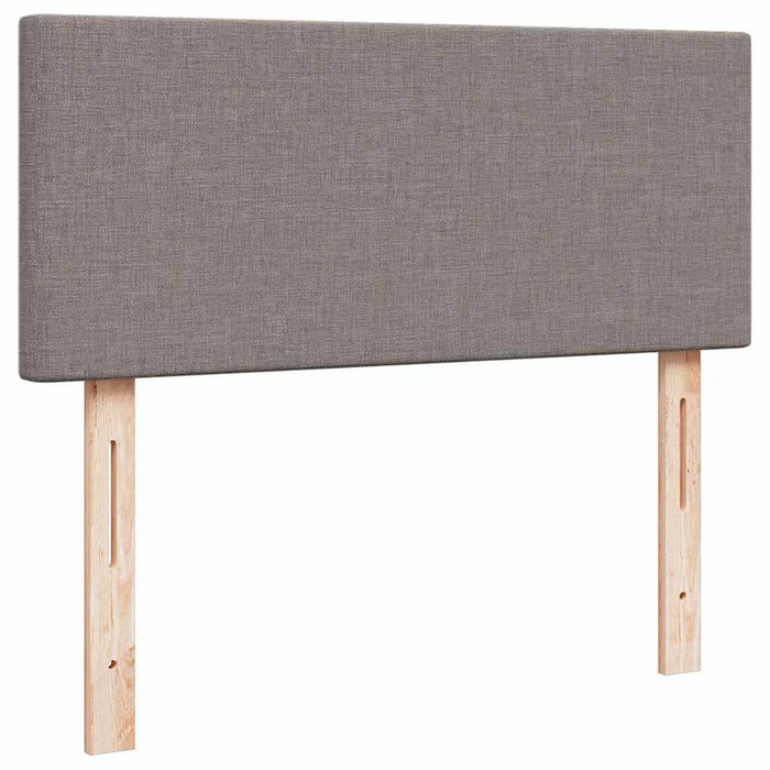 Cadru de pat otoman cu saltea Taupe 120x200cm Material - WALTI WALTI
