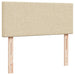 Cadru de pat otoman cu saltea crem 120x200cm stofa - WALTI WALTI