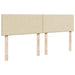 Cadru de pat otoman cu saltea crem 160x200cm stofa - WALTI WALTI