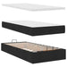 Pat otoman cu saltea negru 100x200 cm stofa - WALTI WALTI