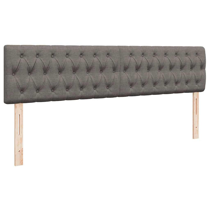 Cadru de pat otoman cu saltea Taupe 160x200cm Material WALTI