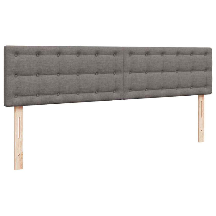 Cadru de pat otoman cu saltea Taupe 160x200cm Material WALTI