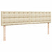 Cadru de pat otoman cu saltea crem 160x200cm stofa - WALTI WALTI