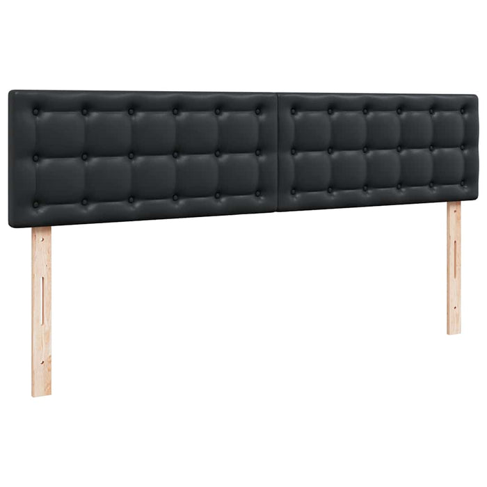 Cadru de pat otoman saltele Negru 200x200cm piele artificială - WALTI WALTI
