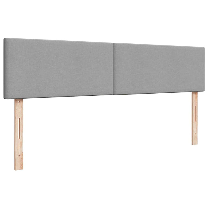 Cadru de pat otoman cu saltele Gri deschis 180x200cm Material - WALTI WALTI