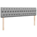 Cadru de pat otoman cu saltele Gri deschis 160x200cm Material - WALTI WALTI