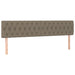 Cadru de pat otoman cu saltele Taupe 180x200cm Material - WALTI WALTI