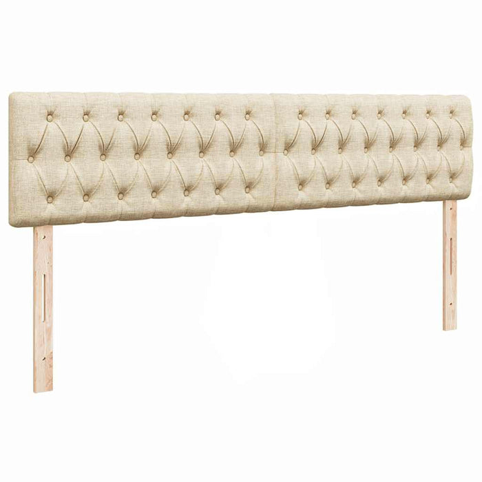 Cadru de pat otoman cu saltele crem 180x200cm stofa - WALTI WALTI