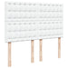 Cadru de pat otoman cu saltea alb 140x200cm piele artificială - WALTI WALTI
