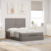 Cadru de pat otoman cu saltea Taupe 140x190cm Material - WALTI WALTI