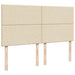 Cadru de pat otoman cu saltea crem 180x200cm stofa - WALTI WALTI