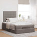 Cadru de pat otoman cu saltea Taupe 120x190 cm Material - WALTI WALTI