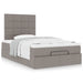 Cadru de pat otoman cu saltea Taupe 120x190 cm Material - WALTI WALTI
