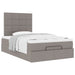 Cadru de pat otoman cu saltea Taupe 120x190 cm Material - WALTI WALTI
