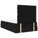 Cadru de pat otoman cu saltea Negru 120x190 cm Tesatura - WALTI WALTI