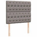 Cadru de pat otoman cu saltea Taupe 120x190 cm Material - WALTI WALTI