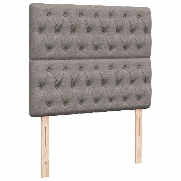 Cadru de pat otoman cu saltea Taupe 120x200cm Material - WALTI WALTI