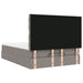 Cadru de pat otoman cu saltea Taupe 140x190cm Material - WALTI WALTI