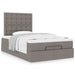 Cadru de pat otoman cu saltea Taupe 120x200cm Material - WALTI WALTI