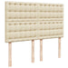 Cadru de pat otoman cu saltea crem 140x190cm stofa - WALTI WALTI