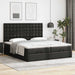 Cadru de pat otoman saltele Negru 180x200cm piele artificială - WALTI WALTI