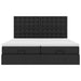 Cadru de pat otoman saltele Negru 180x200cm piele artificială - WALTI WALTI
