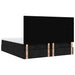 Cadru de pat otoman cu saltele, material negru 160x200cm - WALTI WALTI
