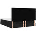 Cadru de pat otoman cu saltele, material negru 180x200cm - WALTI WALTI