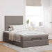 Cadru de pat otoman cu saltea Taupe 120x190 cm Material - WALTI WALTI
