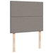 Cadru de pat otoman cu saltea Taupe 120x190 cm Material - WALTI WALTI