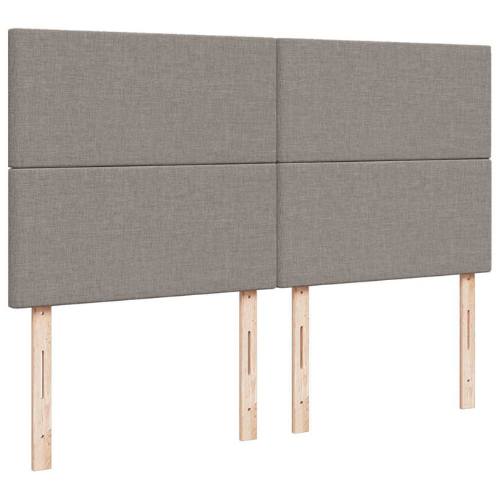 Cadru de pat otoman cu saltea Taupe 180x200cm Material - WALTI WALTI