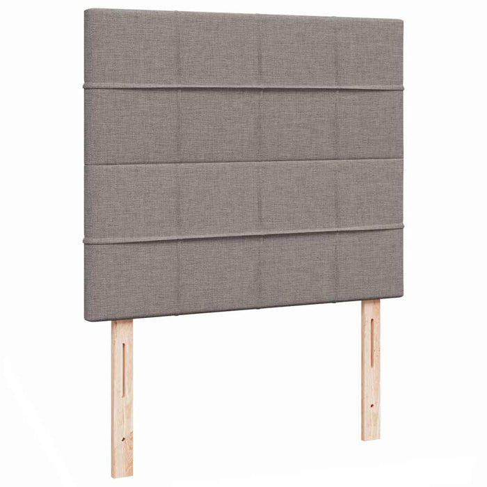 Cadru de pat otoman cu saltea Taupe 120x200cm Material - WALTI WALTI