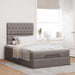 Cadru de pat otoman cu saltea Taupe 120x190 cm Material - WALTI WALTI