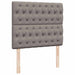Cadru de pat otoman cu saltea Taupe 120x200cm Material - WALTI WALTI
