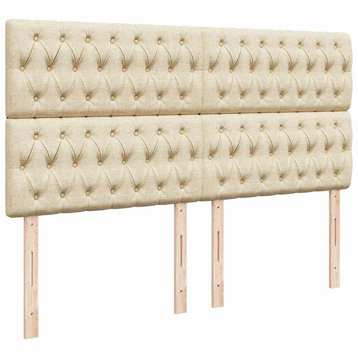 Cadru de pat otoman cu saltea crem 160x200cm stofa - WALTI WALTI