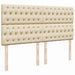 Cadru de pat otoman cu saltea crem 160x200cm stofa - WALTI WALTI