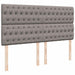 Cadru de pat otoman cu saltea Taupe 180x200cm Material - WALTI WALTI