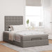Cadru de pat otoman cu saltea Taupe 120x200cm Material - WALTI WALTI