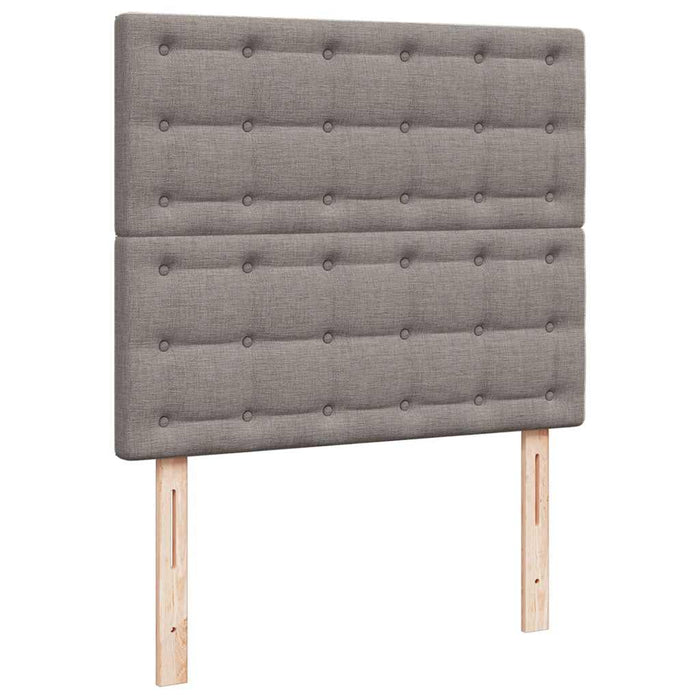 Cadru de pat otoman cu saltea Taupe 120x200cm Material - WALTI WALTI