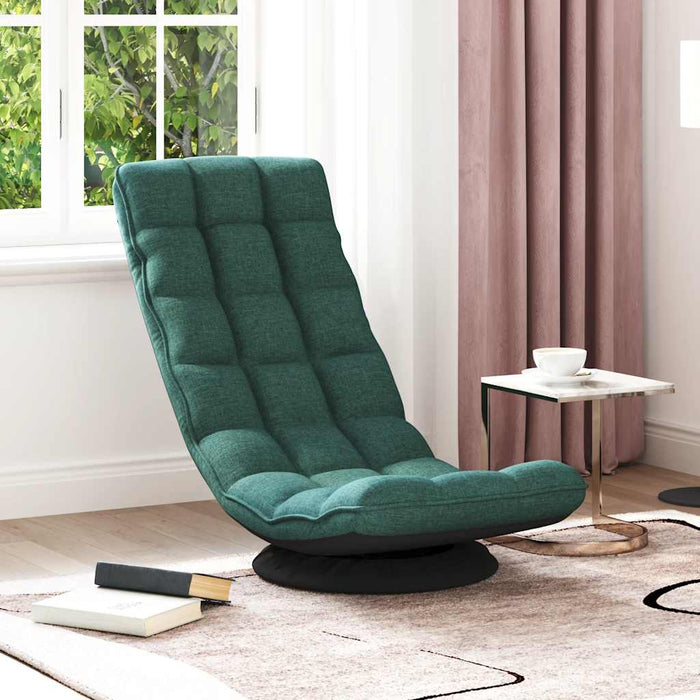 Scaun pivotant cu podea verde închis 70x51x79 cm stofa - WALTI WALTI
