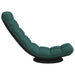 Scaun pivotant cu podea verde închis 70x51x79 cm stofa - WALTI WALTI