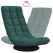 Scaun pivotant cu podea verde închis 70x51x79 cm stofa - WALTI WALTI