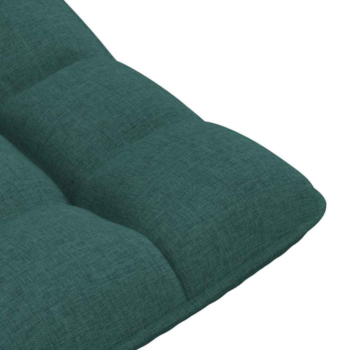 Scaun pivotant cu podea verde închis 70x51x79 cm stofa - WALTI WALTI
